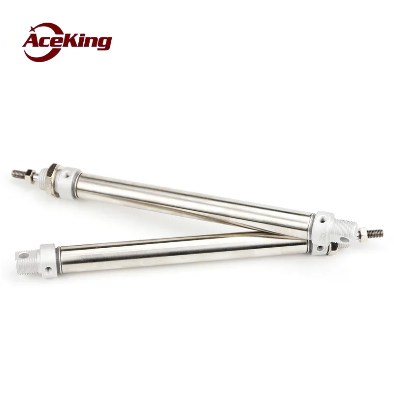 

AceKing stainless steel mini cylinder MA16x25x50x75x100x125x150x175x200x250x300x400x500-SCA MA16X50SCA MA16-25SCA MA16X100S