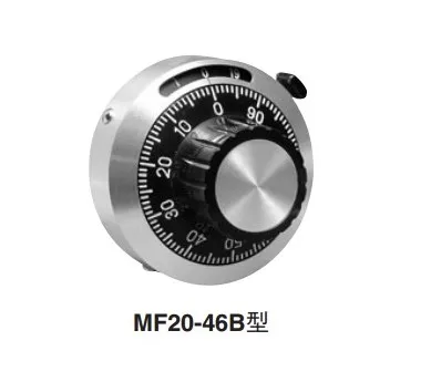 Imagem -05 - Japão Original Sakae Mf2046b Mf20-46b6 Mf-46f Diâmetro do Furo mm de Contagem da Volta Mostradores Interruptor Botão do Potenciômetro vk