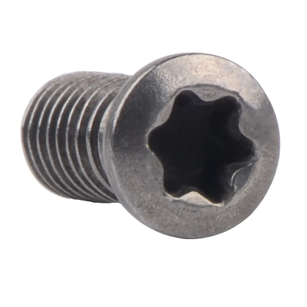 50 pz/lotto M1.8 M2 M2.5 M3 M3.5 M4 M5 M6 vite torx per inserti per tornitura in metallo duro tornio CNC accessorio per utensili in acciaio legato