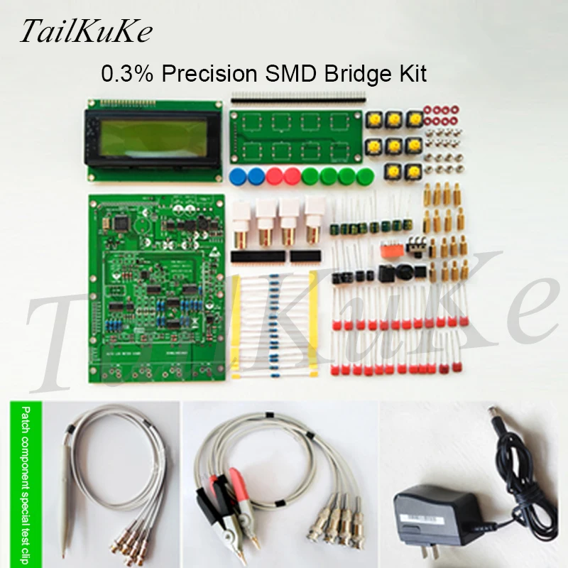 XJW01 LCR digital bridge tester ESR Kit