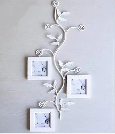 

Europe type frame, wrought iron phase Wall decoration picture frames The sitting room wall act the role ofing The corner decora