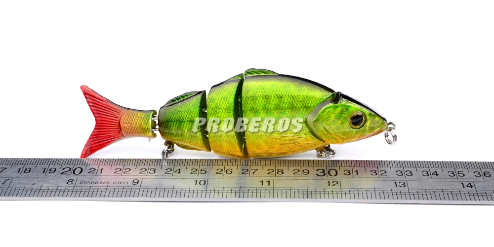 1pc Swim Fishing lure High Quality fishing crankbait Fishing Tackle 4 color jointed lures 22g/12.8cm Free Shipping