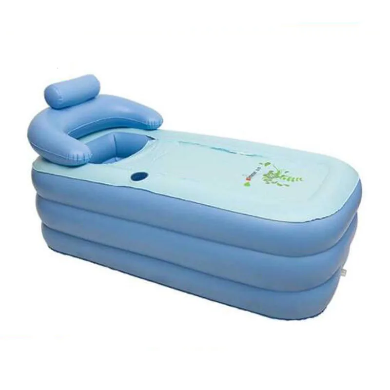 Folding Portable thickening Bathtub Inflatable warm Bath Tub for Spa PVC Inflatable bathtub swimming pool with Electric Pump