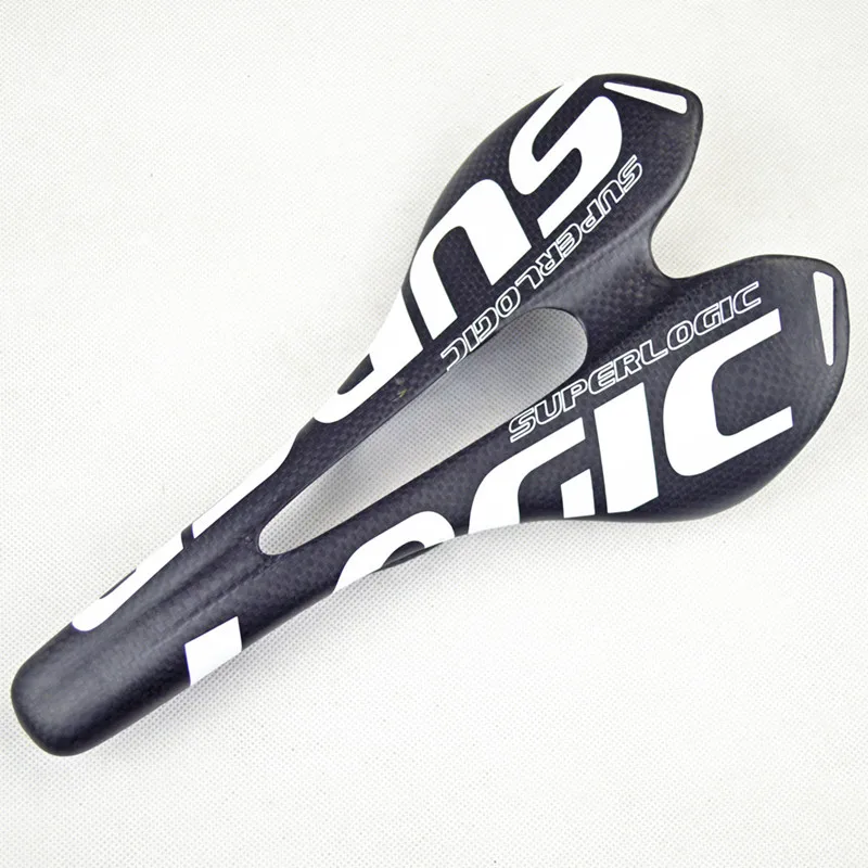 superlogic 3K Vollcarbon-Fahrradsattel für Rennrad und MTB, mattierter Fahrradsitz, 275*143mm, Fahrradteile – Detail 4