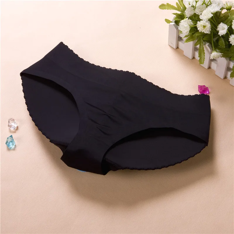 S-XL lady low Waist Sexy Padding Panties Bum Padded Butt lifter Enhancer Hip Push Up Panties Underwear Seamless Panties Buttocks