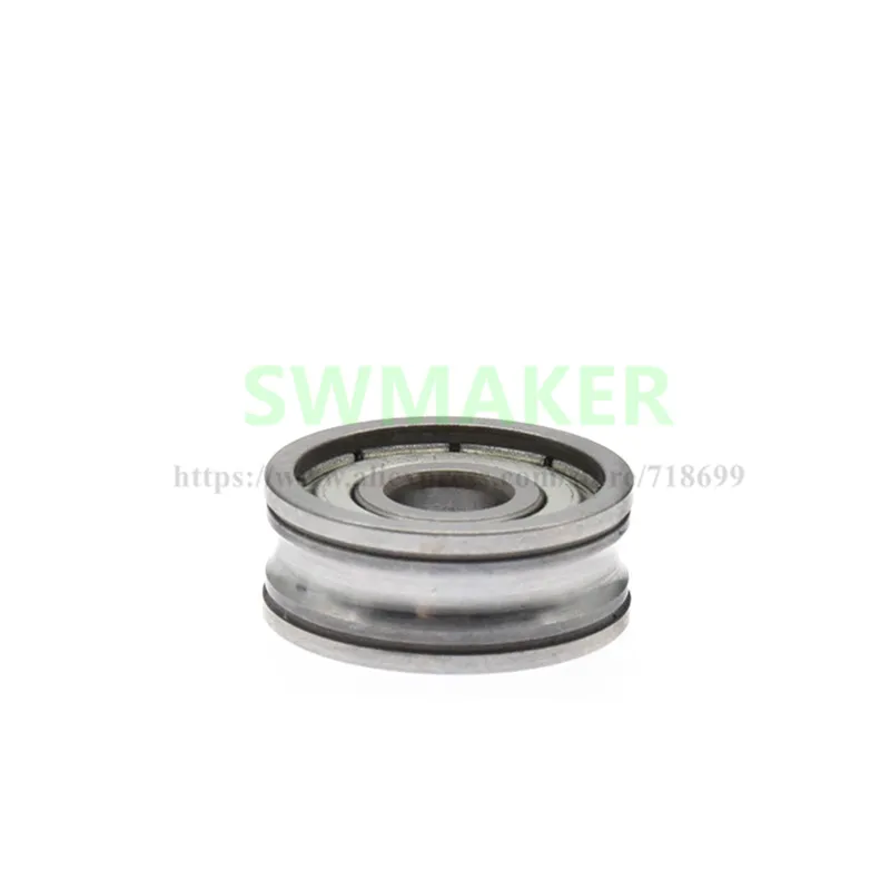 1pcs 5*16*6.5mm 625zz Non-standard Bearing, U-grooved Track Guide Wheel, Metal Wheel, Groove Wheel, Rolling Pulley