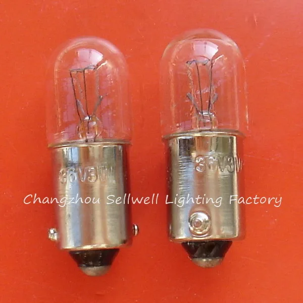 

Miniature lamp 36V 3W BA9S T10X28 A620 NEW 10pcs