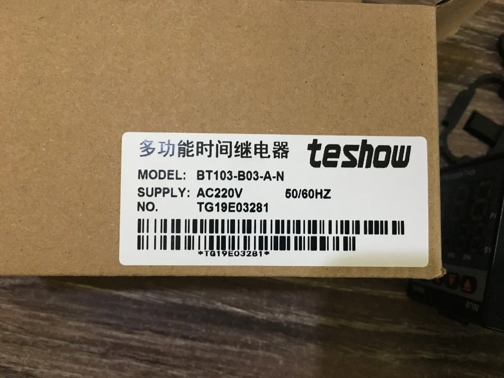 Imagem -02 - Taiwan e Taiwan-eletrônicos Teshow com Relé Digital Multifunções Nova Versão de Reposição para Bt100 ac 220v