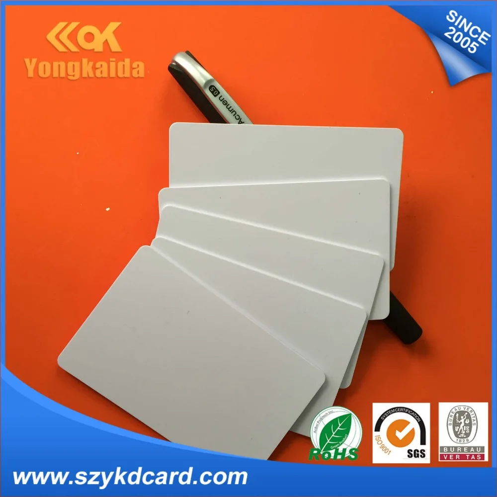 

YongKaiDa 3000pcs/lot blank card cr80 13.56mhz smart card