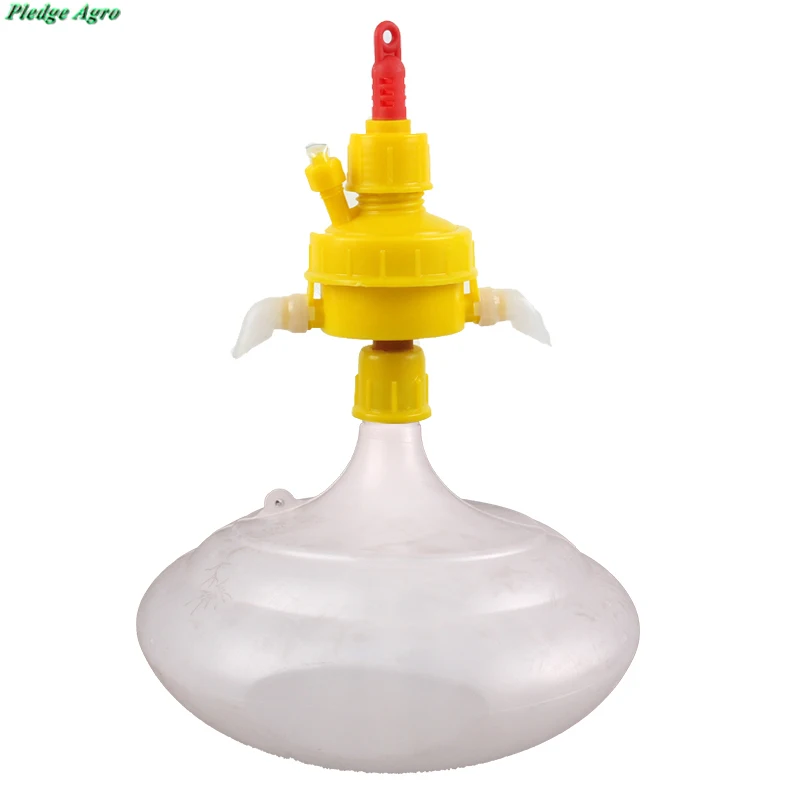 1PCS Plasson Drinker Chicks Drinking Water Filter Brooding Poultry Day Old Chick Chicken Supplies Automatic Water Farm Equipment