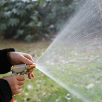 Flexible car Washing Water Gun Car Kit  Water Jet Garden irrigation water Nozzle Watering Spray Sprinkler EVA Spring Tube 1pc
