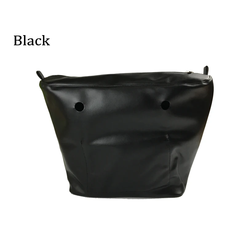 PU classic size Inner lining Zipper Pocket insert interior for obag o bag silicon handbag bag accessories
