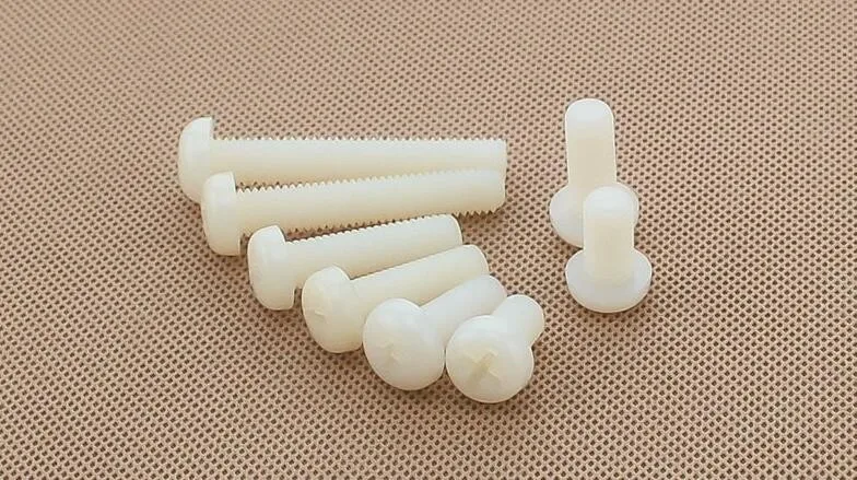 100pcs M2*4/5/6/8/10/12/15/20mm  white or black Nylon Plastic insulation Phillips Cross Recessed round pan Head Machine Screw