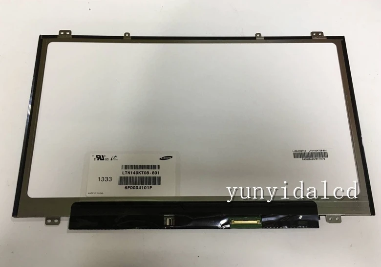 

Brand New LTN140KT08-801 Laptop lcd led screen 14.0" led panel LTN140KT08 801 1600*900