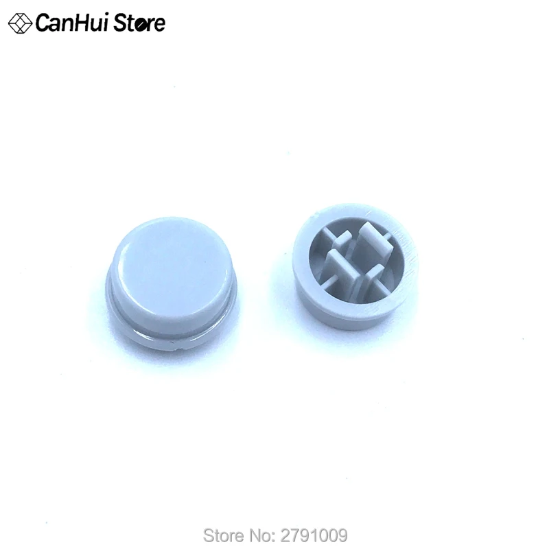 20PCS/LOT Round Tactile Button Caps For 12*12*7.3 mm Tact Switches 5 Colors Switch Cap 12x12x7.3 mm A24 Switch Button Cap