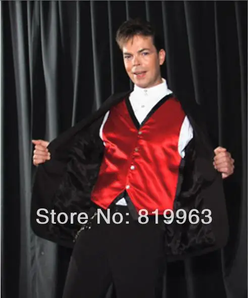 Color Changing Vest By Lee Alex Four color - Magic Tricks,Mentalism,Stage Magic Props,Comedy,Magia Toys Classic Magie