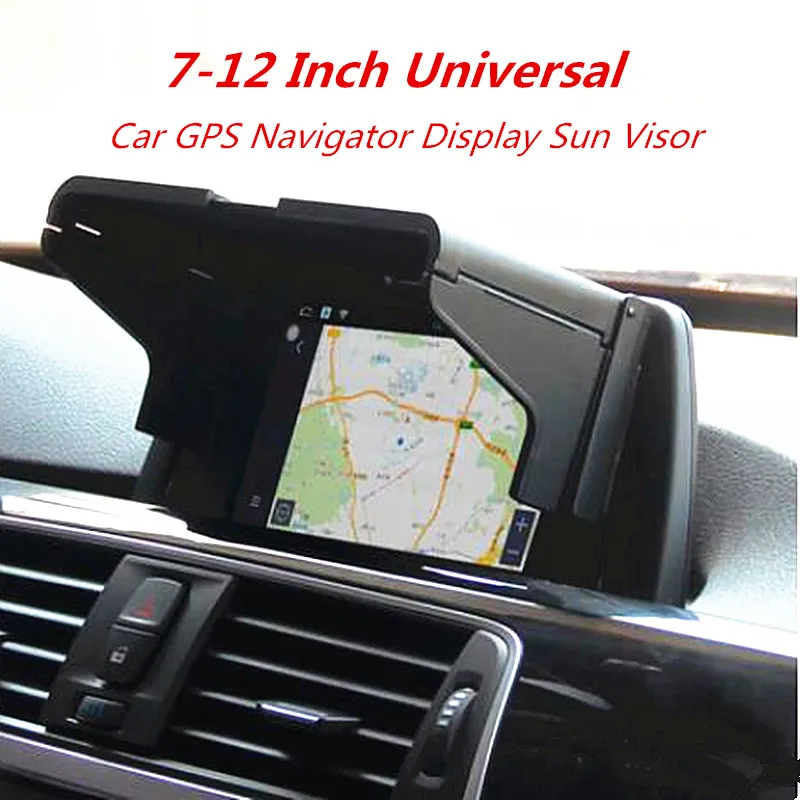 7-12 inch Car GPS Navigator Sun Visor Sunshade Screen Hood Visor Display Universal Type Light Barrier