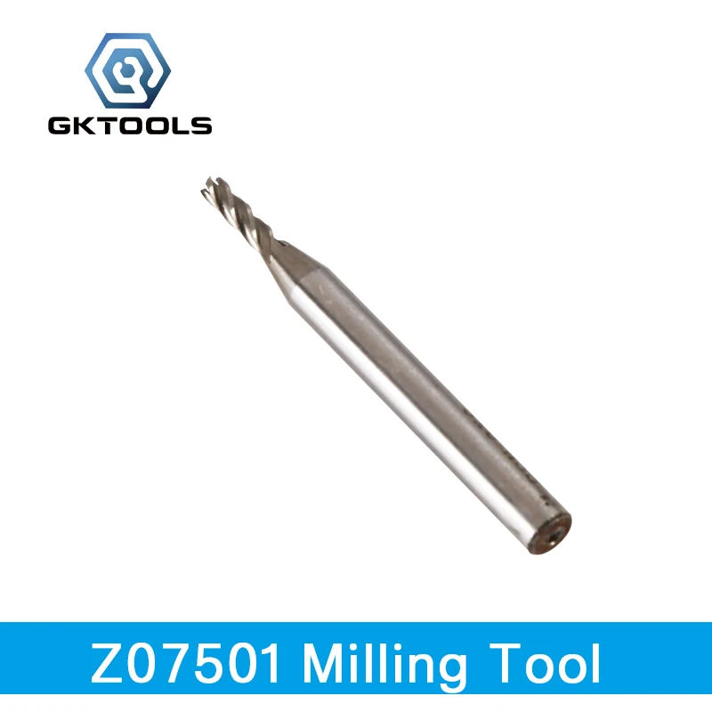 GKTOOLS, 3*6mm, 4 Flute HSS Milling Tool, Z07501