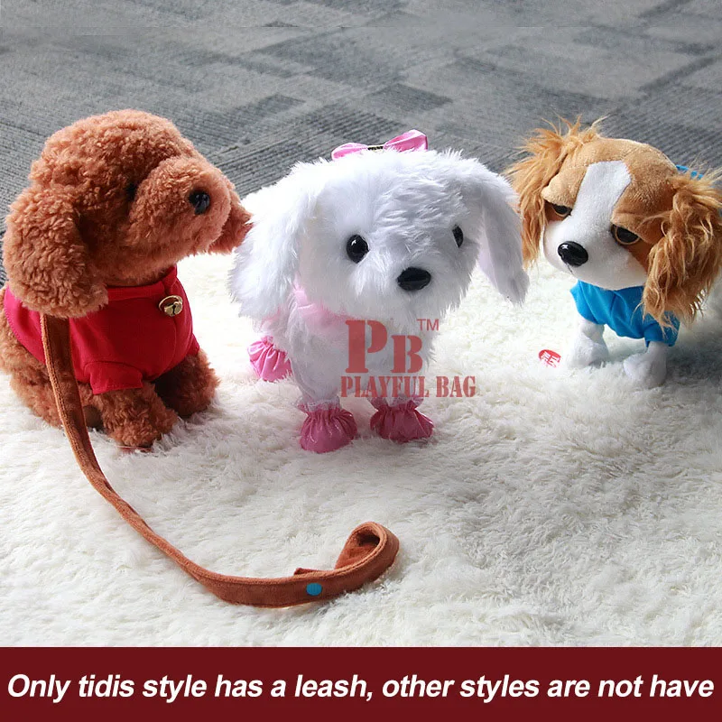 Children's electric toy dog can talk and dance, plush intelligent robot dog simulation, Teddy dog voice command operation