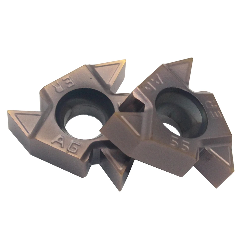 

16ERM AG55 LF6018 20PCS CNC Carbide Insert Lathe Cutter carbide inserts, CVD coating, to cut steel,stainless steel and cast iron