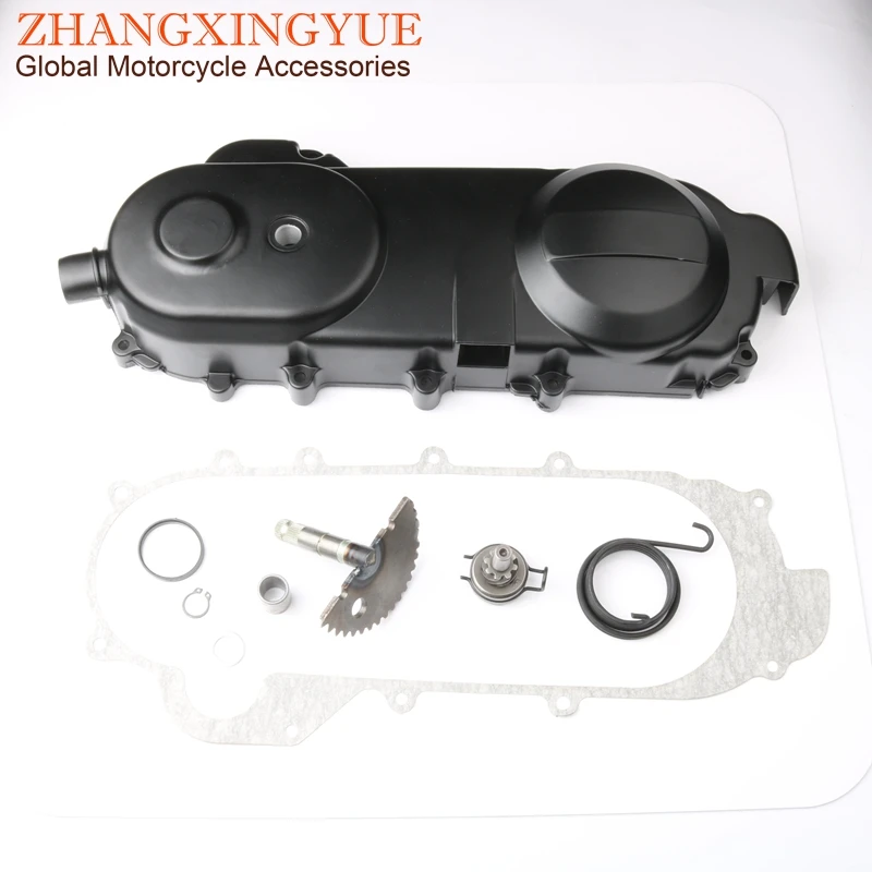 43cm gearbox body & start tooth & spring & gasket for KYMCO AGILITY 50 GY6 50cc 4T 139QMB 12 inch wheel Scooter