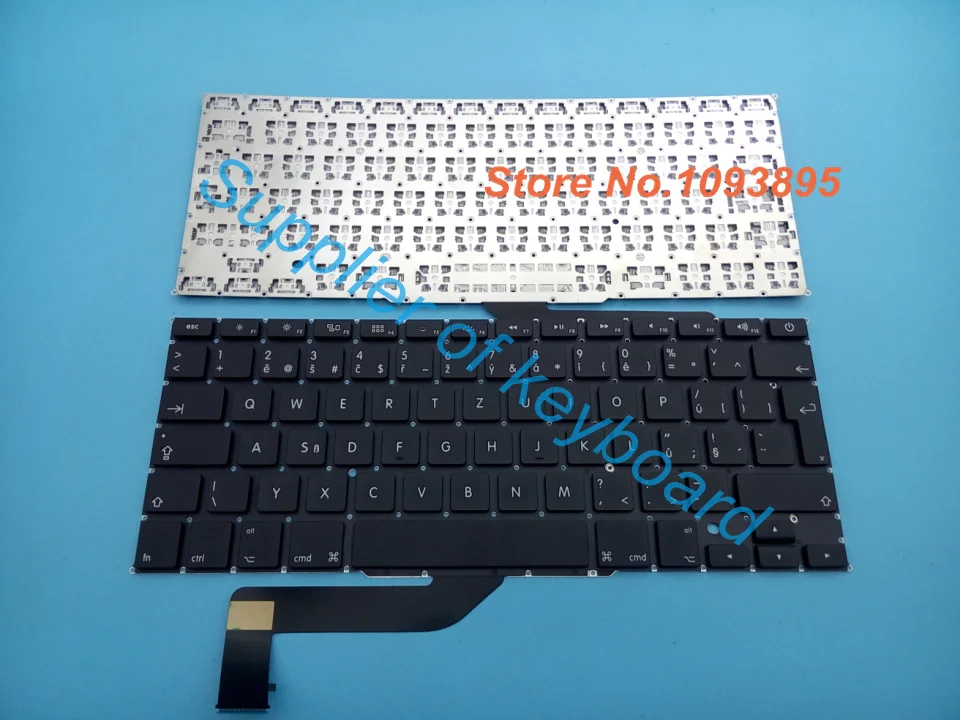 

NEW For Apple Macbook Pro Retina 15'' A1398 2012 2013 year Laptop Czech Slovakian Keyboard