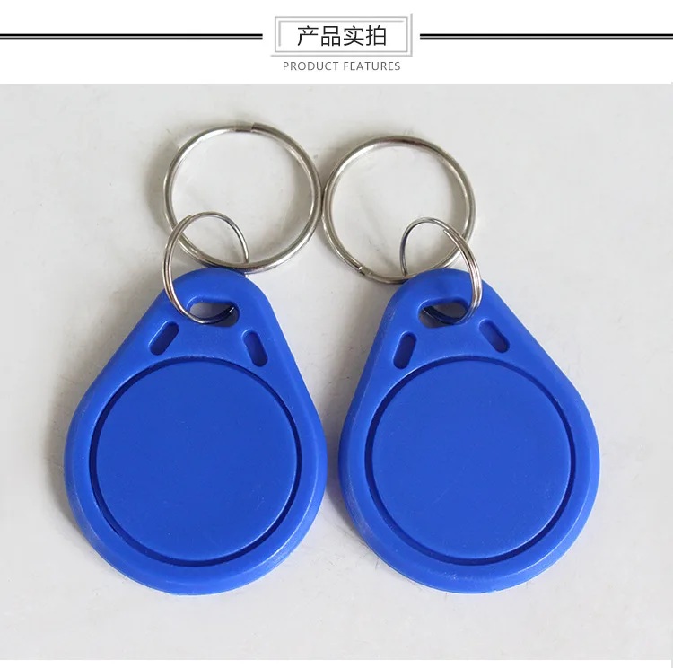 30 pcs Chip RFID Anello Tag readerable Keytag 13.56 MHZ Scrivibile IC Chiave In Bianco Tag