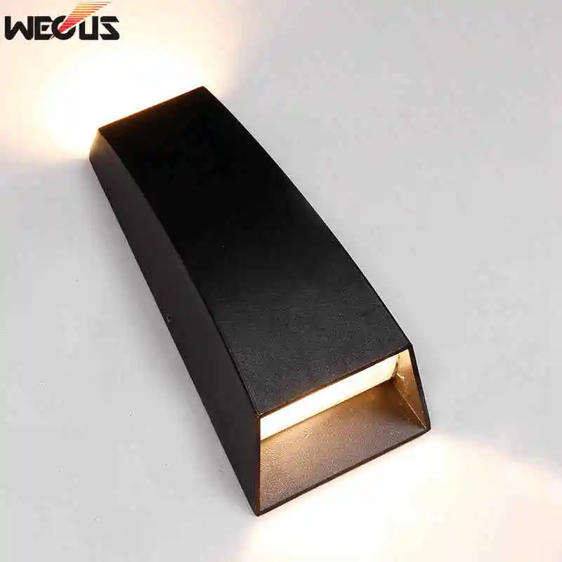 6W Modern Simple Creative Outdoor Waterproof Wall Lamp LED Courtyard Lamps Gate Lamp Terrace Balcony Garden Wall Light