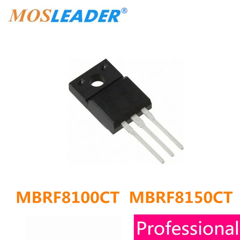 

Mosleader 50 шт. TO220F MBRF8100CT MBRF8150CT MBRF8100C MBRF8150C MBRF8100 MBRF8150 высокое качество