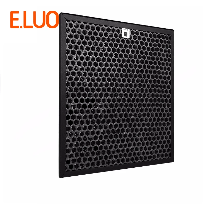 High-efficiency AC4123 Activated Carbon Filter 320*290*10mm Filter Screen to Filter Dust for AC4002 AC4004 AC4012 Air Cleaner