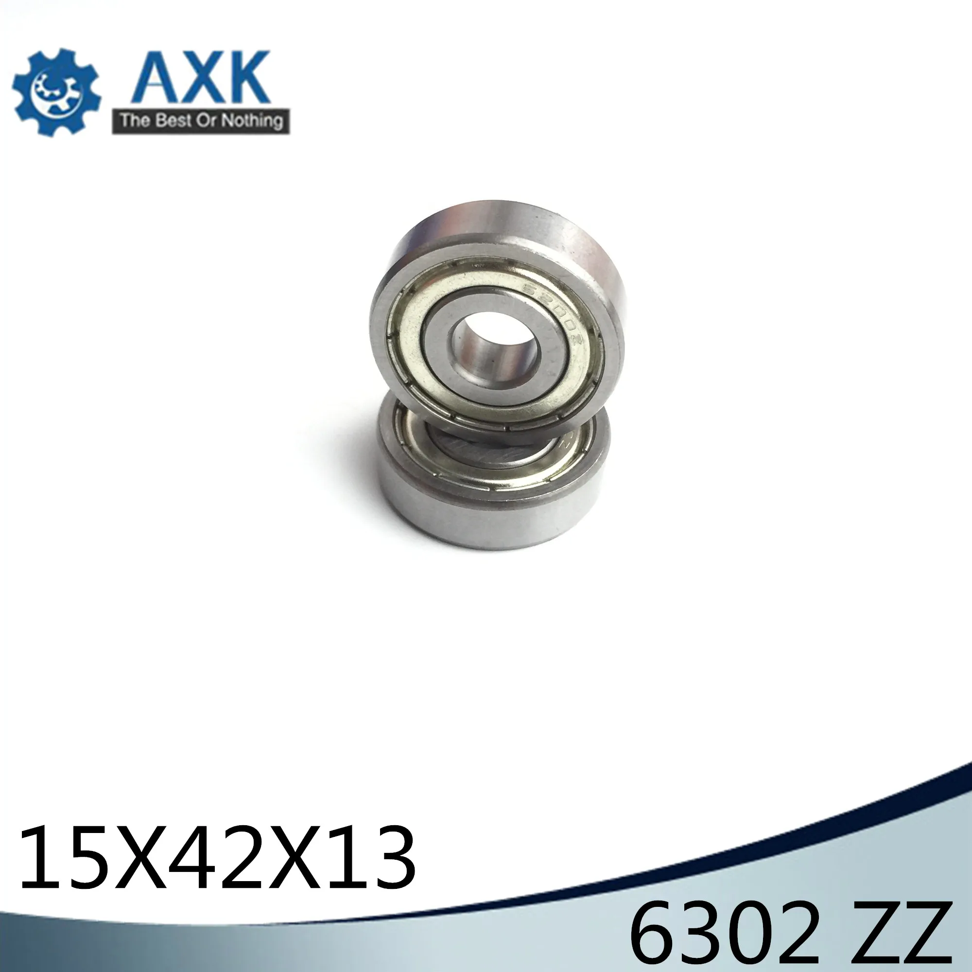 

6302ZZ Bearing 15*42*13 mm ABEC-3 ( 4 PCS ) For Blower Vacuums Saw Trimmer Deep Groove 6302 Z ZZ Ball Bearings 6302Z