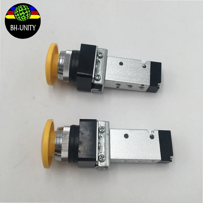 

2pcs Eco solvent printer Flora parts Pressure ink switch / Ink flow button LJ320 LJ3208 valve