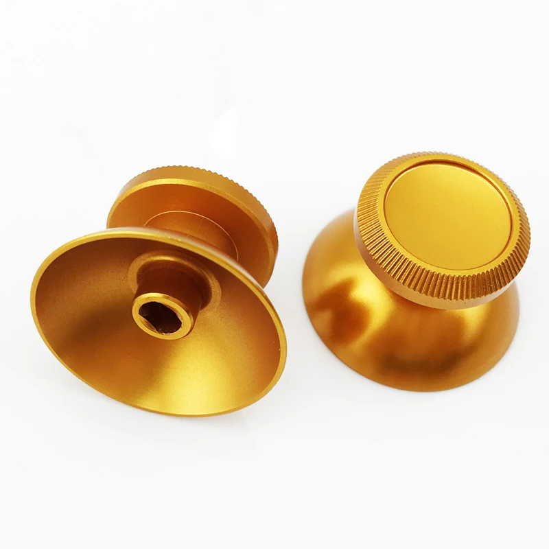 Алюминиевый металлический 3D Аналоговый джойстик для PS4 Slim Pro, замена колпачка для захвата большого пальца для контроллера XBOX ONE