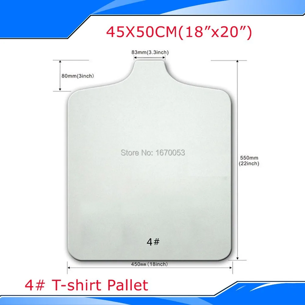 3 Pieces 45*50cm (18inchx20inch) Screen Printing Pallet T-Shirt Shirtboard