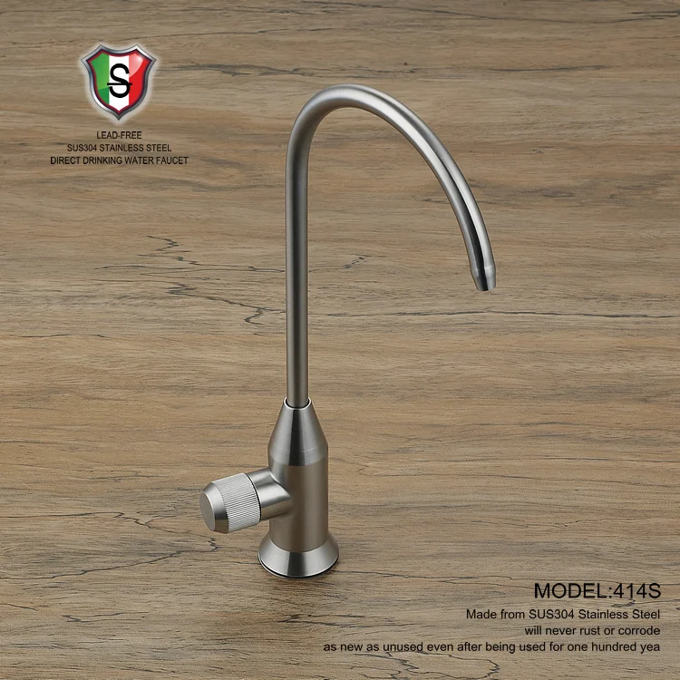 Viborg Sus304 Stainless Steel Kitchen Filtered Drinking Water Filter Tap Faucet Purifier Filtration Reverse Osmosis Systems Tap