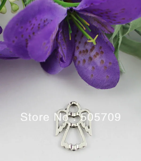 

60PCS Tibetan silver angel bead frame A19076