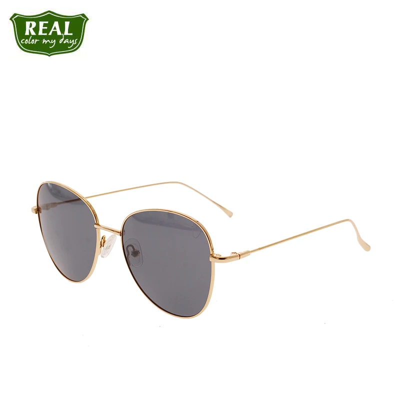 

Classic Round Alloy Sunglasses Women Brand Designer Sunglasses Small Frame Vintage Metal Supper Light Metal Polarized Lens