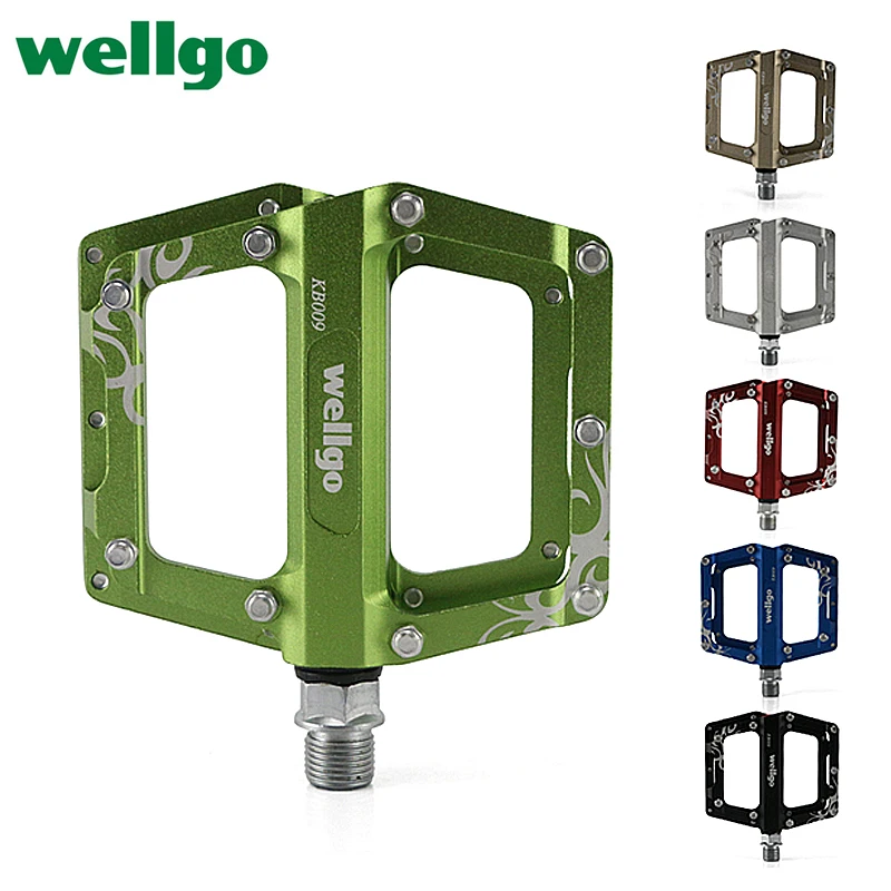 

Wellgo Kb009 Ultralight Aluminum Alloy Pedals Road BMX Mountain Bicycle Cycling Bike Pedal Bicicleta MTB Parts