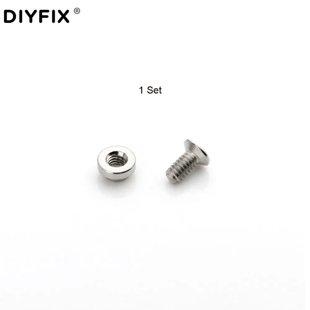 DIYFIX Screws Nuts Bolt for Ceramic Tweezers Assortment Kit Fastener Hardware Stainless Steel Screw Bolt Nut