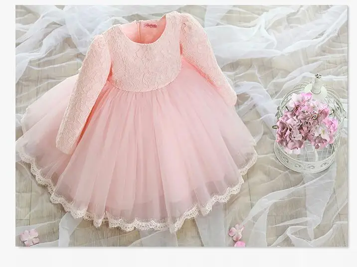 Toddler Girl Baptism Dress Christmas Costumes Baby Girls Princess Dresses 1 Year Birthday Gift Kids Party Wear Dresses For Girls