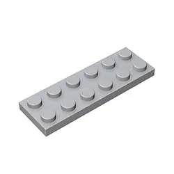 BuildMOC Compatible Assembles Particles 3795 2x6 For Building Blocks Parts DIY Educational Bricks Toys for Children DIY