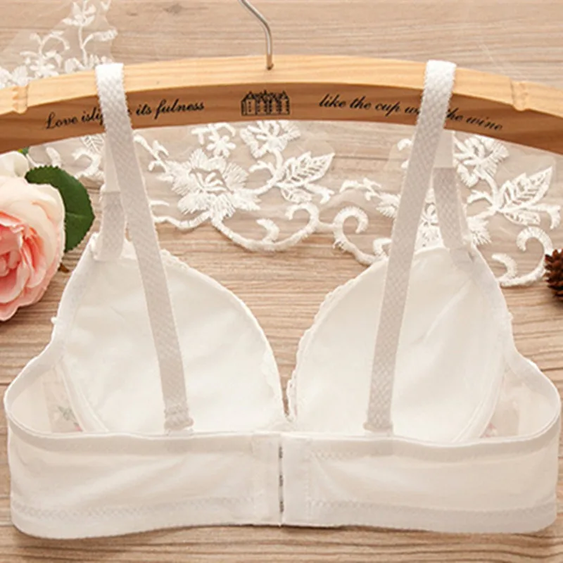 Bras for teenagers training bra for kids Cute bow and comfortable Underwear for girls Made of cotton