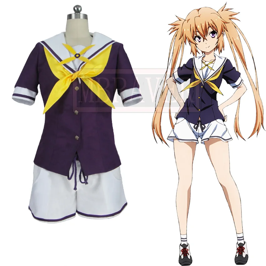 

ISLAND Karen Kurutsu Cosplay Costume School Uniforms Custom Made Any Size