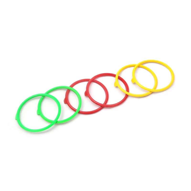 4pcs Green Red Yellow Air Condition Vent Outlet Ring Replacement Cover Trim for Audi A3 2013-2017 & S3 2013-2016