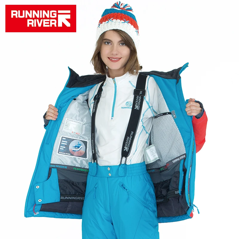 RUNNING RIVER Brand High Quality Women Sports Jacket 4 Colors 6 Sizes Winter Warm Ski Jacket For Woman Outdoor Clothing #A5020