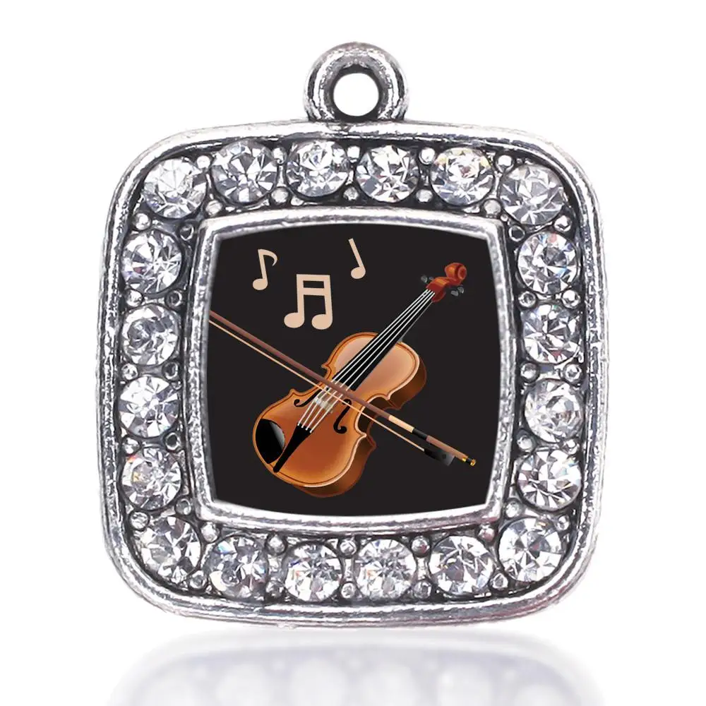 VIOLIN SQUARE CHARM CHARM