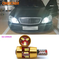 2x T10 W5W Canbus LED Car Parking Lights for Mercedes Benz W203 W211 W204 W124 W210 AMG W202 W220 W222 W164 W204 W205 W219 X204