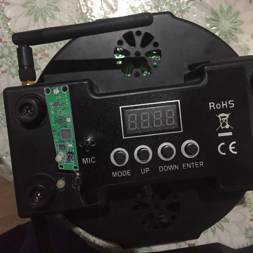 Wireless Dmx512 Controller One Transmitter And One Receiver PCB Module into the led stage lighting For Upgrade Stage Lighting