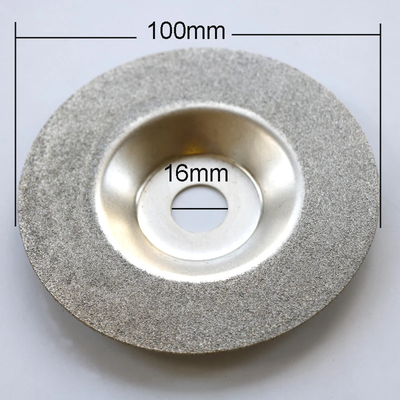 100 mm Diamant-Glas-Schleifklingen, Trennscheibe, 4 Zoll Schleifscheibe für Winkelschleifer, Glas, Jade, Schneiden, Polieren, Sägeblatt