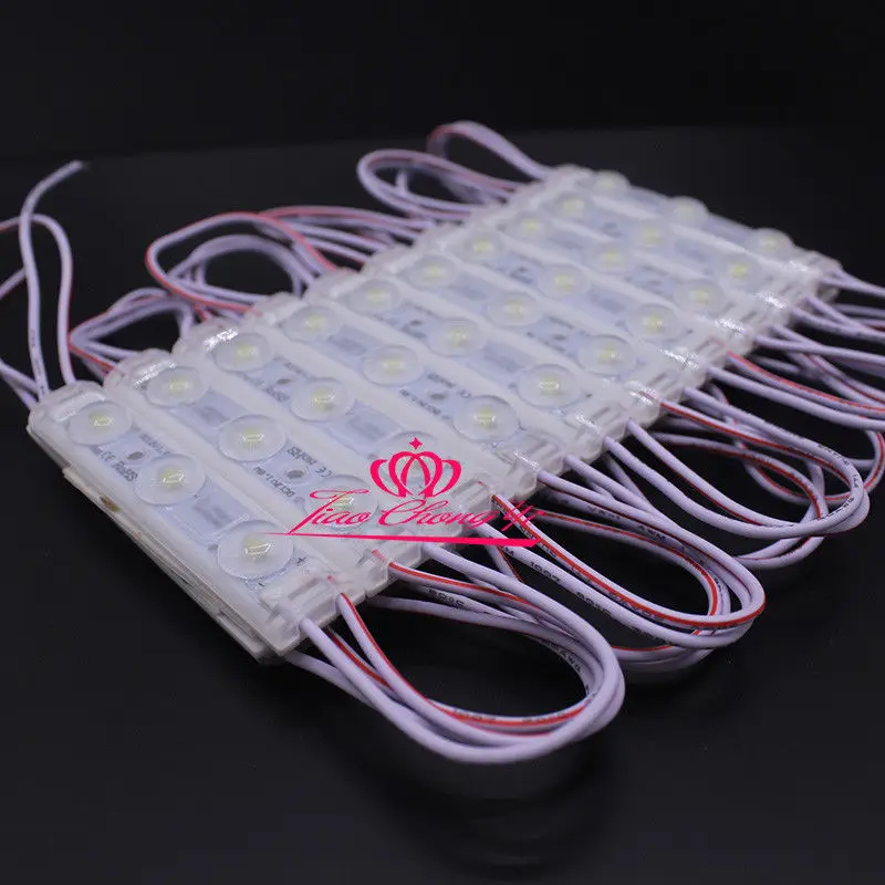 20x Super Bright 5630 SMD 3 LED Warm White Waterproof LED Module Light Lamp